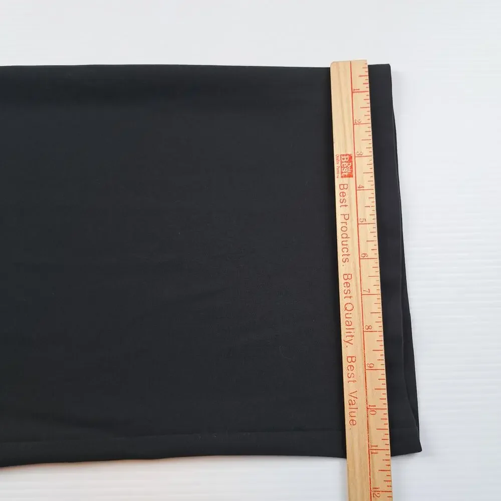 Lululemon Pants Womens 6 Black Wide Noir Crop High Waist Pull On Paperbag Tie